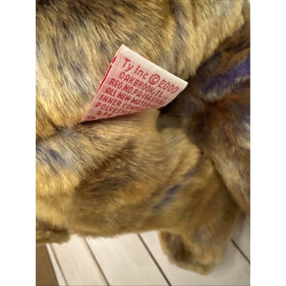 2000 Ty Beanie Buddy Clubby III the Bear 14" Plush MWMT - Picture 6 of 8